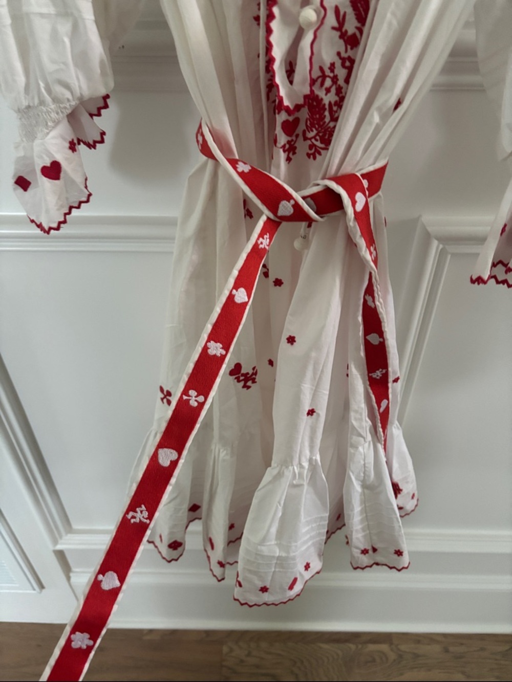 Alemais Hearts Embroidered Mini Dress - Picture 4 of 9